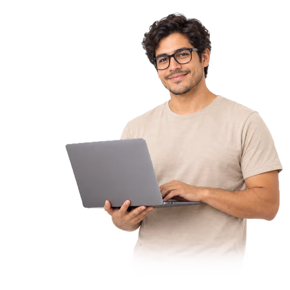 Developer deploying a Python app from a laptop